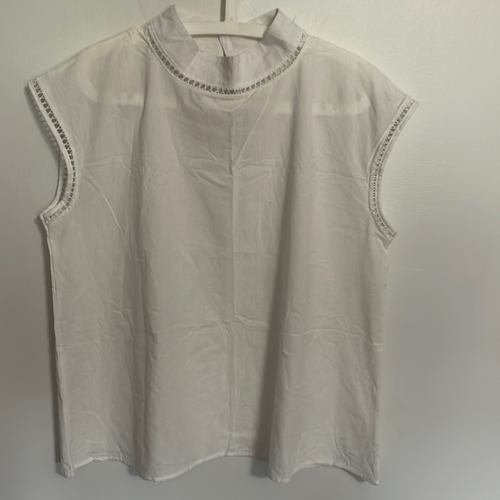 Linen-like top